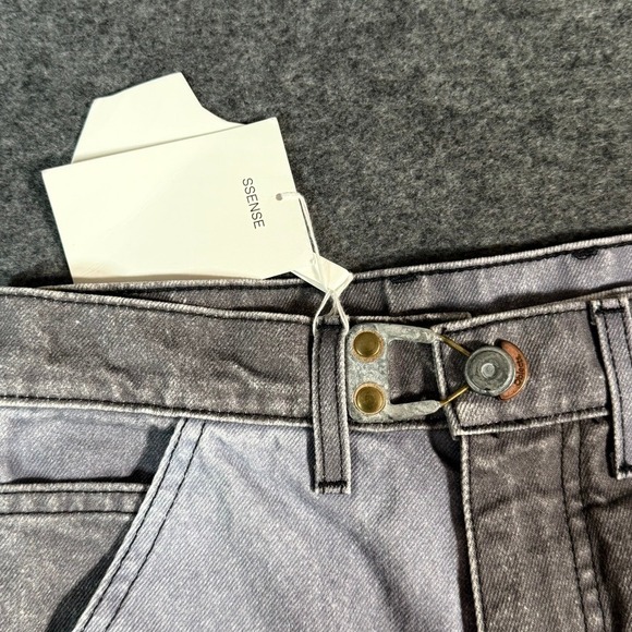 Objects IV Life Colorblock Denim Carpenter Jeans Baggy Fit Women's Size 26‎ NWT - Picture 5 of 11